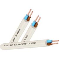 Dây cáp điện (Cu/PVC/PVC) CADISUN VCTF 2x1.0 .