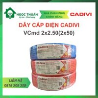 Dây cáp điện đôi Cadivi VCmd 2x2.5 (2x50) 0.6/1KV