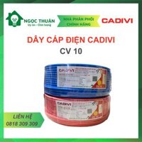 Dây cáp điện đơn Cadivi CV 10 - 0.6/1KV