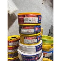 Dây Cáp Điện Đơn CV 1.0,2.0,2.5 DAPHACO -100 mét lõi đồng nguyên chất, vỏ bọc PVC cao cấp-Hàng Chính hãng