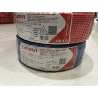 Dây cáp điện lực đơn CV 1.5 2.5 CADIVI