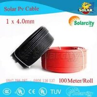 Dây cáp điện năng lượng mặt trời DC 4.0mm2