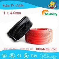 Dây cáp điện năng lượng mặt trời DC FR 4.0mm2