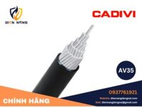 Dây cáp điện nhôm hạ thế lõi đơn Cadivi AV 25 0.6/1kW