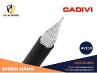 Dây cáp điện nhôm hạ thế lõi đơn Cadivi AV 180 0.6/1kW