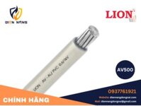 Dây cáp điện nhôm hạ thế lõi đơn Lion AV 500 0.6/1kW