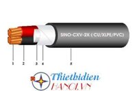 Dây cáp điện Sino, Cáp treo CXV 2x2,5