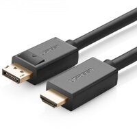 Dây cáp DisplayPort 1.2 sang HDMI hỗ trợ Full HD UGREEN DP101