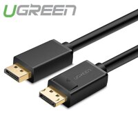 Dây cáp DisplayPort 2 đầu đực tốc độ 21.6Gbps dài 2M UGREEN DP102 10211