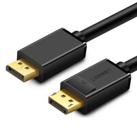 Dây cáp DisplayPort 2 đầu đực tốc độ 21.6Gbps dài 2M UGREEN DP102 10211 - Hàng Chính Hãng