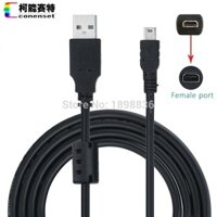 Dây cáp đồng bộ dữ liệu USB cho Nikon Coolpix L24 L27 L28 L29 L30 L31 L320 L32 L340 L4 L5 L6 L610 L620 L820 L830 L840 P90 S