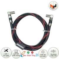 Dây cáp đồng trục khử nhiễu, 2 đầu bấm cos, chuyên dùng cho cáp âm tường nối ra tivi