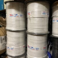 Dây cáp đồng trục liền nguồn Sino RG59 305m/cuộn màu trắng lõi hợp kim