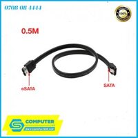 Dây cáp dữ liệu eSATA sang SATA 0.5M