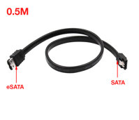 Dây cáp dữ liệu eSATA sang SATA 0.5M