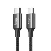 Dây cáp dù sạc nhanh Type C to Type C Bagi dài 1.2m