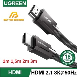 Dây cáp HDMI 2.1 dài 3m hỗ trợ 8K 60hz Ugreen 80602