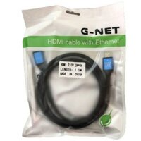 Dây Cáp HDMI G-Net Loại Tròn 1,5m tivi, chơi game, máy chiếu, chuẩn full HD, HDMI 2.0 - 005057
