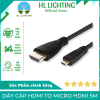 Dây Cáp HDMI To Micro HDMI 5m HL Lighting MC04 Chất Lượng Cao