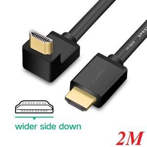 Dây cáp HDMI tròn bẻ góc Ugreen 10121 2m