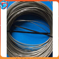 Dây cáp inox chuẩn 304 (2 ly x 50m). dây phơi quần áo. dây phơi đa năng không han rỉ cáp thép giá sỉ
