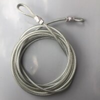 Dây cáp khóa xe bọc nhựa phi 8 dài 10m Thái Bình Vina