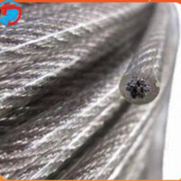 Dây cáp khóa xe bọc nhựa Phi 8mm -  Dài 10 mét Cáp Thép Thái Bình Vina