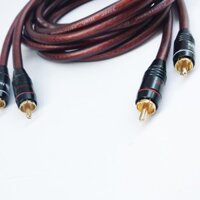 Dây cáp loa AV, Dây AV 4 Đầu (Bông sen) Jack AV Nakimichi