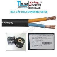 Dây Cáp Loa SoundKing GB106 - Hàng Chính Hãng - 1m
