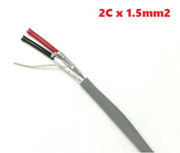 Dây cáp loa tín hiệu âm thanh chống nhiễu 2x1.5 LS Sahako