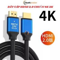 Dây cáp màn hình tivi HDMI HDVT 4Kx2K FULL HD dài 1.5m đến 20m - bảo hành 1 năm, Dây HDMI 2.0