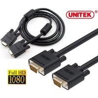 Dây cáp màn hình VGA Full HD 5 mét Unitek Y-C505G Y-C505A