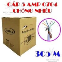 Dây Cáp Mạng Cable AMP 0704/ 0520/ 0238 CHỐNG NHIỄU - CÁP MẠNG CHÍNH HÃNG 305M GOOD 9999. Chuyên Dùng Phòng Nét