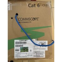 DÂY CÁP MẠNG CAT6 UTP (MÀU XANH) CHÍNH HÃNG AMP/ COMMSCOPE (0-1427254-6)