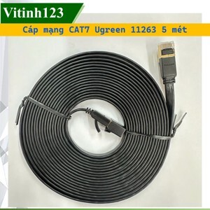 Dây cáp mạng CAT7 dẹt Ugreen 11263 5m