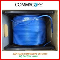 Dây cáp mạng COMMSCOPE/AMP Cat6 UTP cáp mạng xịn đi ngoài trời bấm sẵn 2 đầu 35m-60m Test thông mạng trước khi giao