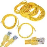 Dây Cáp Mạng Ethernet Dây Cáp Mạng Ethernet 2 Đầu RJ45 Đực Dài 10m Màu Vàng//SKU:49 linhkientruonggiang86