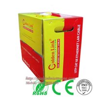 Dây cáp mạng Golden Link UTP CAT6 Vàng