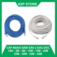 Dây cáp mạng internet 2 đầu đúc bấm sẵn 15M-20M-25M-30M-35M-40M-45M-50M