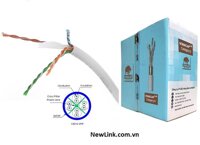 Dây cáp mạng vinacap cat6e UTP, cable mạng vinacap cat6 chính hãng