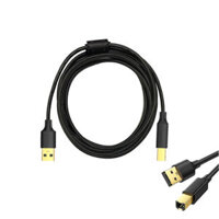 Dây Cáp Midi Vuông Kết Nối Đàn Piano, Organ Với Máy Tính Dài 3m Đầu USB-B sang USB-A Cable Máy In