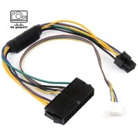 Dây Cáp Mô Đun Cung Cấp Nguồn ATX 24Pin 24 Pin Female Sang 6Pin 6-Pin Male 6Pin Cho HP Elite 8100 8200 8300 30CM