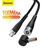 Dây cáp nam châm Baseus chuyển đầu Type C sang DC 100W thích hợp cho laptop Lenovo hỗ trợ sạc nhanh