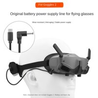 Dây Cáp Nguồn Pin Kính / Mắt Máy Bay DJI Avata Goggles 2