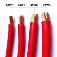 Dây Cáp Nối Bình Ắc Quy 16sqmm 25sqmm Hiệu Suất Cao Chuyên Dụng Cho Xe Mô Tô / Xe Hơi