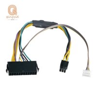 Dây Cáp Nối Nguồn 24Pin Female Sang 6Pin PCI-E PSU 6Pin Cho HP Elite 8100 8200 8300 800G1