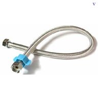 Dây Cấp Nóng Lạnh Inox 50cm Eurolife EL-X22 Màu Trắng Bạc