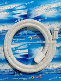 DÂY CẤP NƯỚC NHỰA 1M2 BẤM LỤA INOX