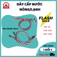 Dây cấp nước nóng lạnh bộ 2 dây cấp nước inox KAG-DNL02