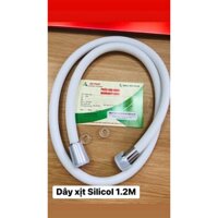 Dây cấp nước,dây xịt,dây vòi sen nóng lạnh chất liệu Slicon mềm dài 1m2,1m5 chống xoắn chịu nhiệt tốt.